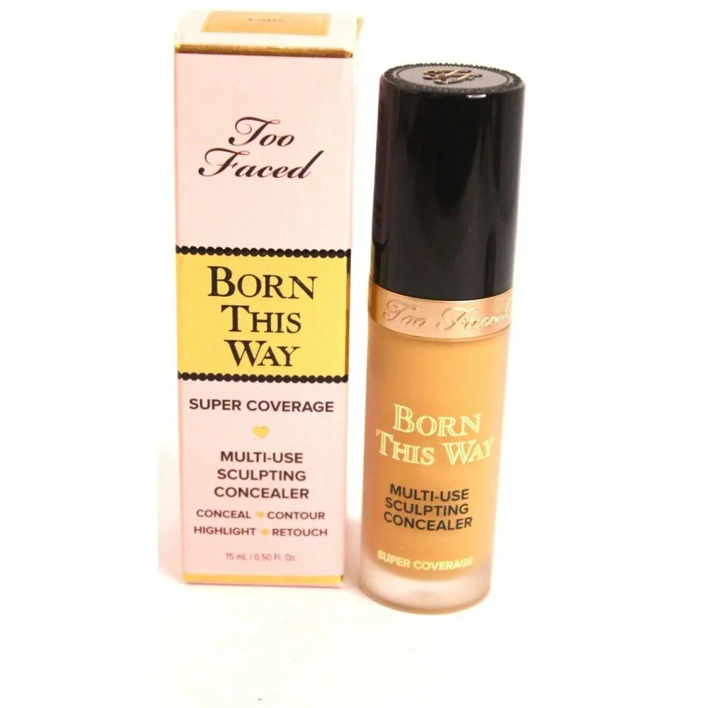Too Faced Born This Way Super Coverage Multi-Use Sculpting Concealer 0.50 oz NIB